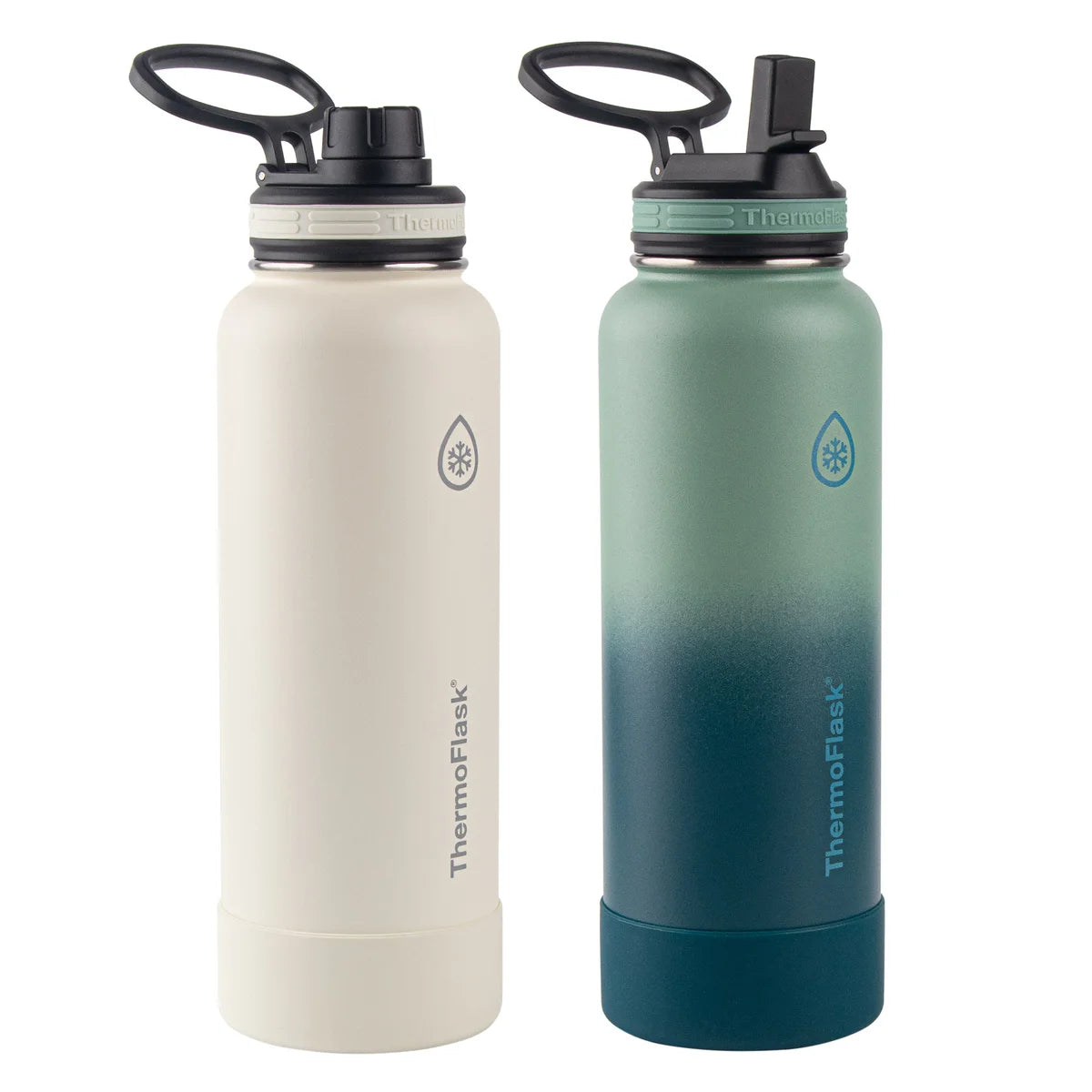 Thermoflask 1.2 L (40 oz.) Stainless Steel Bottle, 2-pack