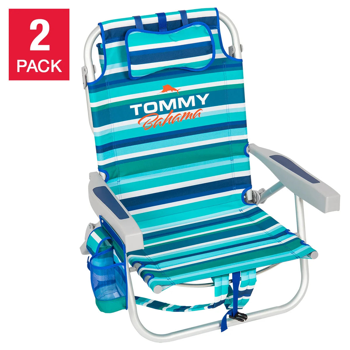 Tommy Bahama Backpack Beach Chair 2-pack