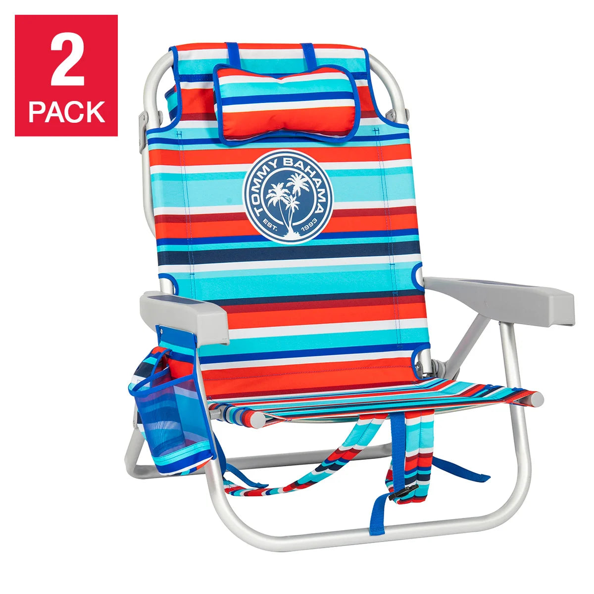 Tommy Bahama Backpack Beach Chair 2-pack