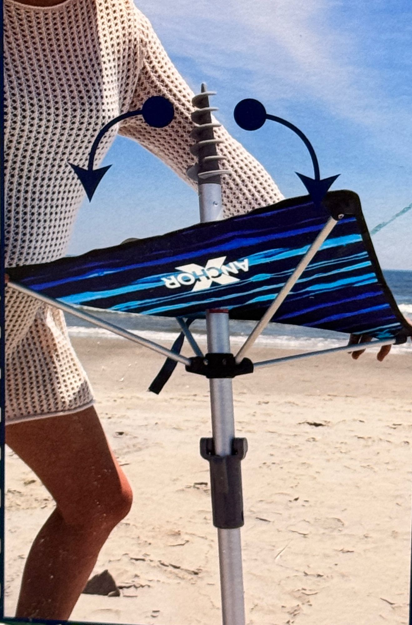 Tommy Bahama Beach Umbrella 7.5Ft  Outdoor Umbrella  Beach Umbrella