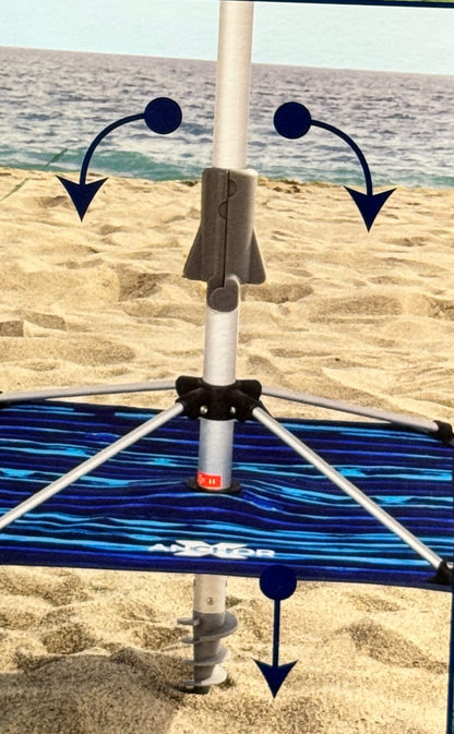 Tommy Bahama Beach Umbrella 7.5Ft  Outdoor Umbrella  Beach Umbrella