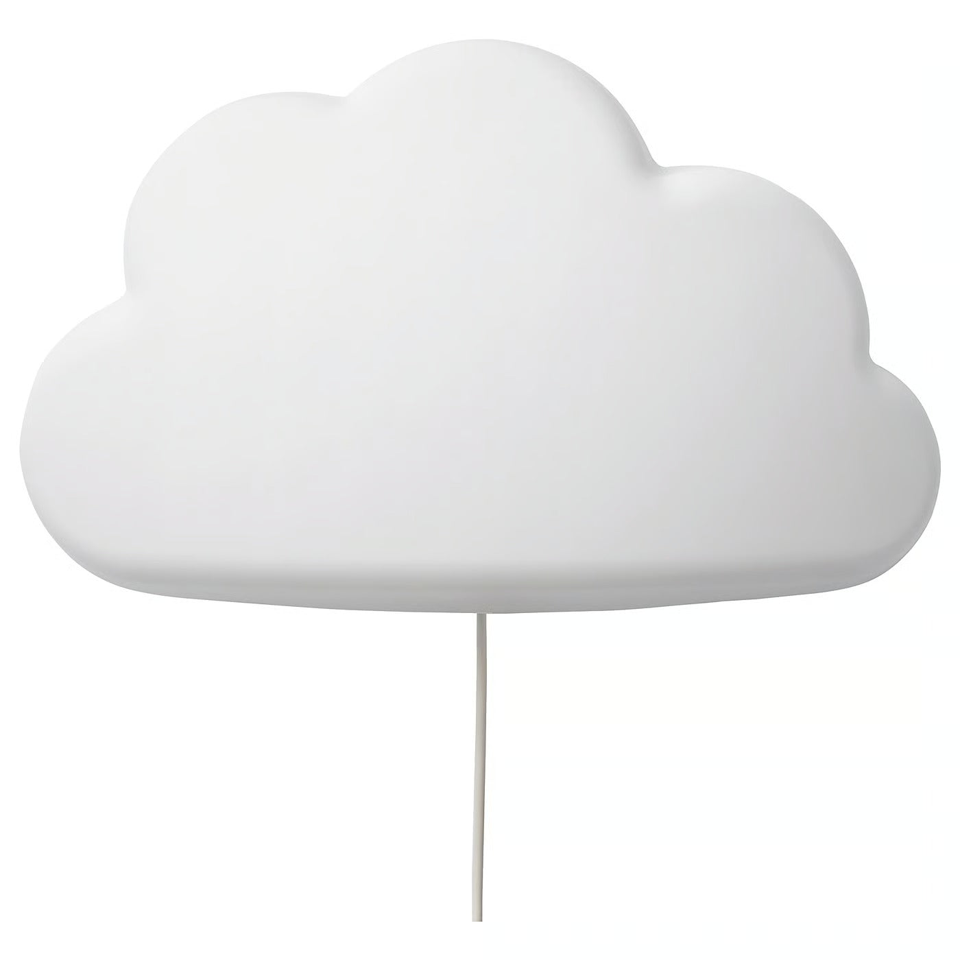 IKEA UPPLYST Cloud-Shaped LED Wall Lamp for Kids – White