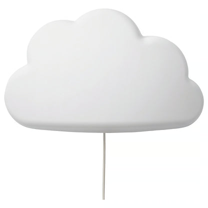 IKEA UPPLYST Cloud-Shaped LED Wall Lamp for Kids – White