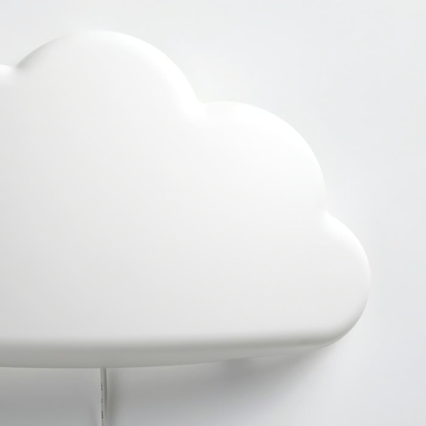 IKEA UPPLYST Cloud-Shaped LED Wall Lamp for Kids – White