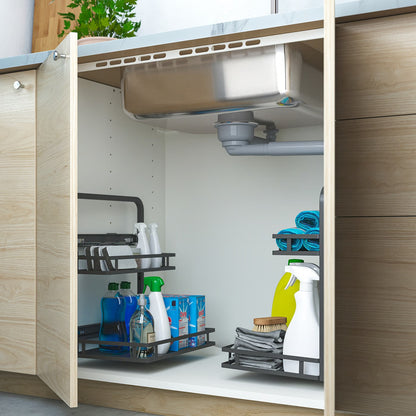 IKEA UTRUSTA Under-sink organizer, 35x29x43 cm (13 3/4x11 1/2x17 ")