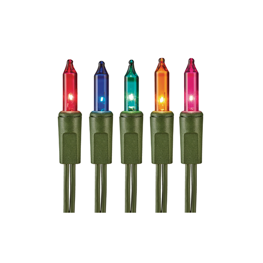 200 Mini Multicolour Christmas Lights 46-ft