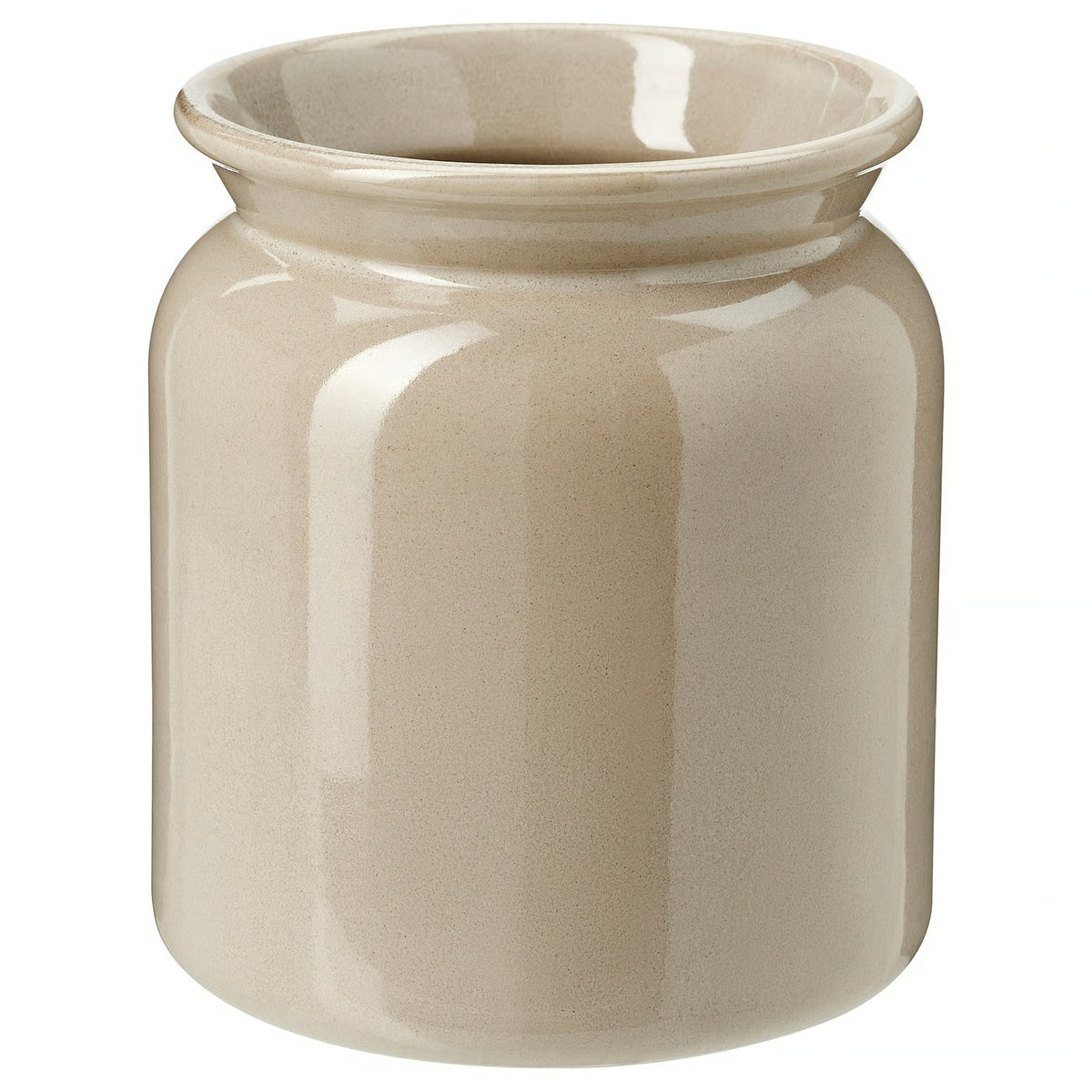 IKEA BRUGDHAJ Utensil holder, beige, 15 cm (5 7/8 ")