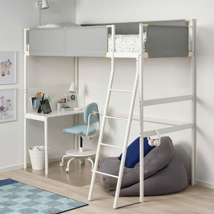 IKEA VITVAL Desk top, white, Twin