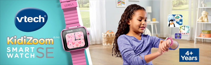 Montre connectée VTech KidiZoom SE bilingue - Rose