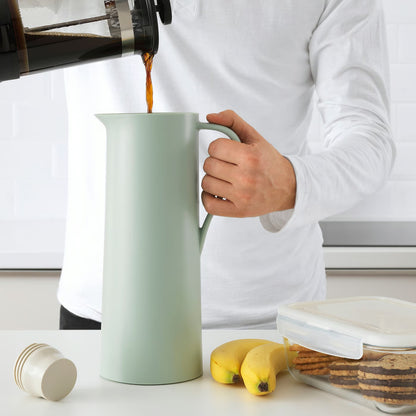 IKEA BEHÖVD 1L Vacuum Flask – Light Green/Beige