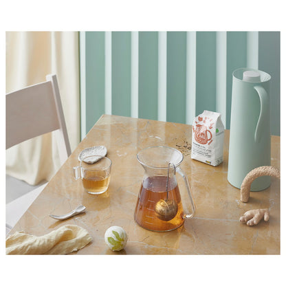 IKEA BEHÖVD 1L Vacuum Flask – Light Green/Beige