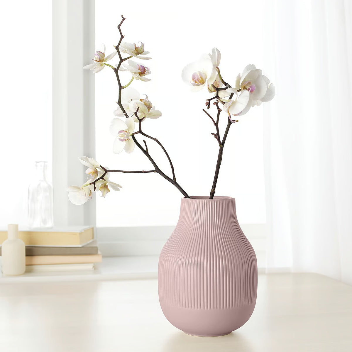 IKEA GRADVIS Vase, pink, 21 cm (8 ¼ ")