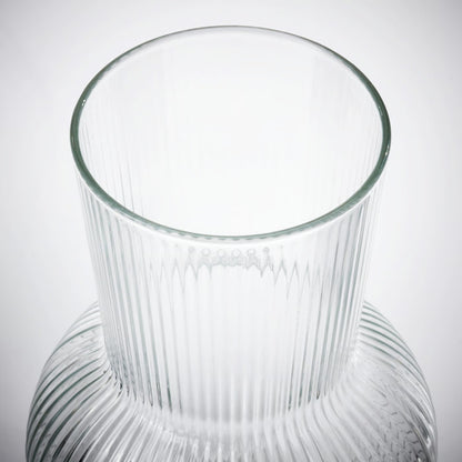 IKEA PADRAG Vase, clear glass, 17 cm (6 ¾ ")