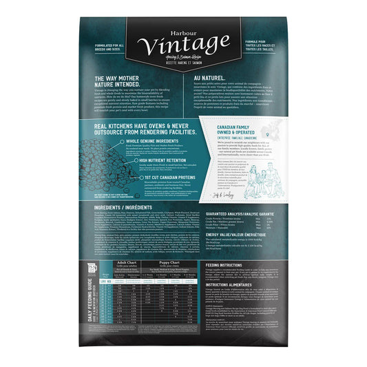 Vintage Oven-Fresh Harbour Herring and Salmon Recipe Dog Food, 9.08 kg (20 lb.)