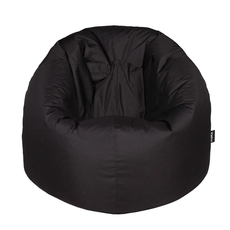 Fauteuil poire Vista | Noir