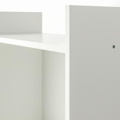 IKEA BAGGEBO 5-Tier Bookcase, 50 × 25 × 160 cm - White