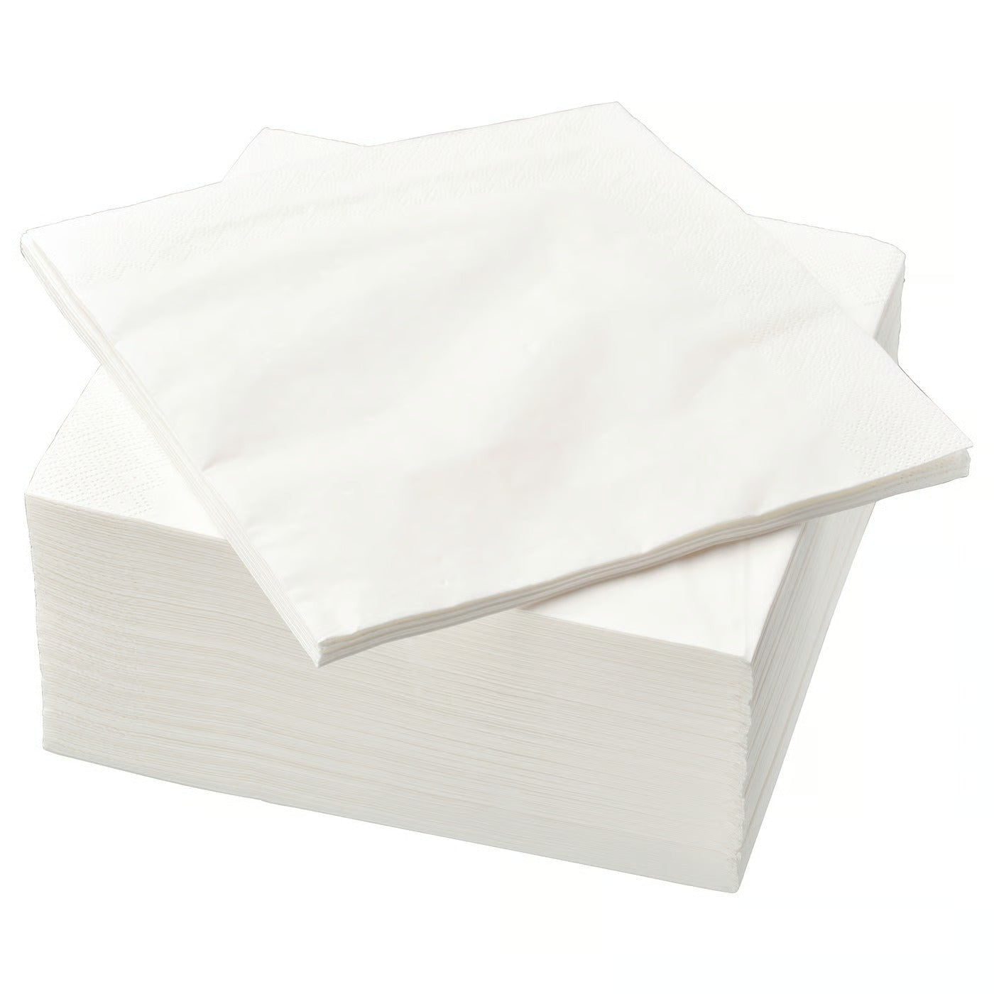 (200 PACK) IKEA Paper Napkins – 40 × 40 cm -  White