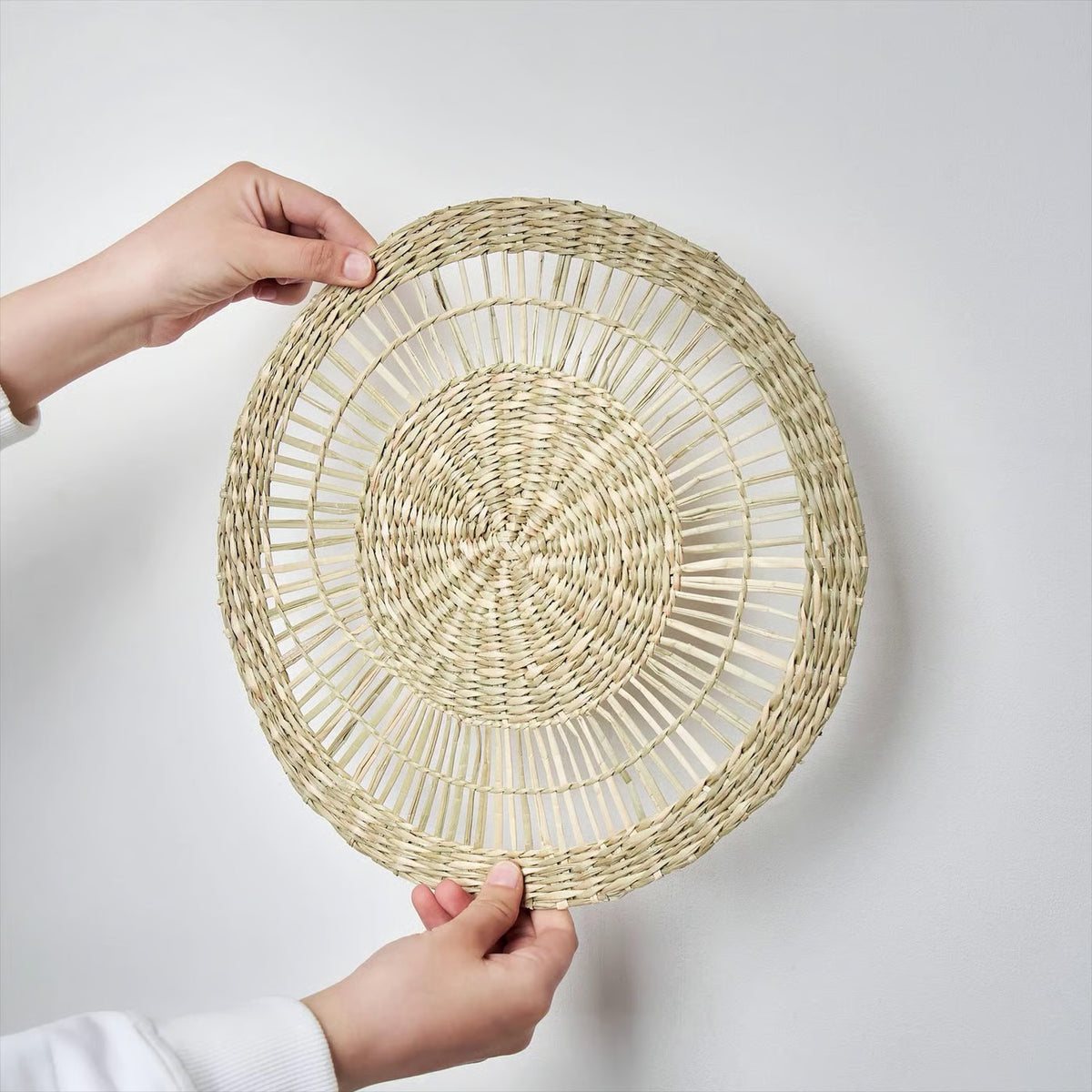 IKEA GILLSTAD Wall decoration, set of 3, sedge handmade