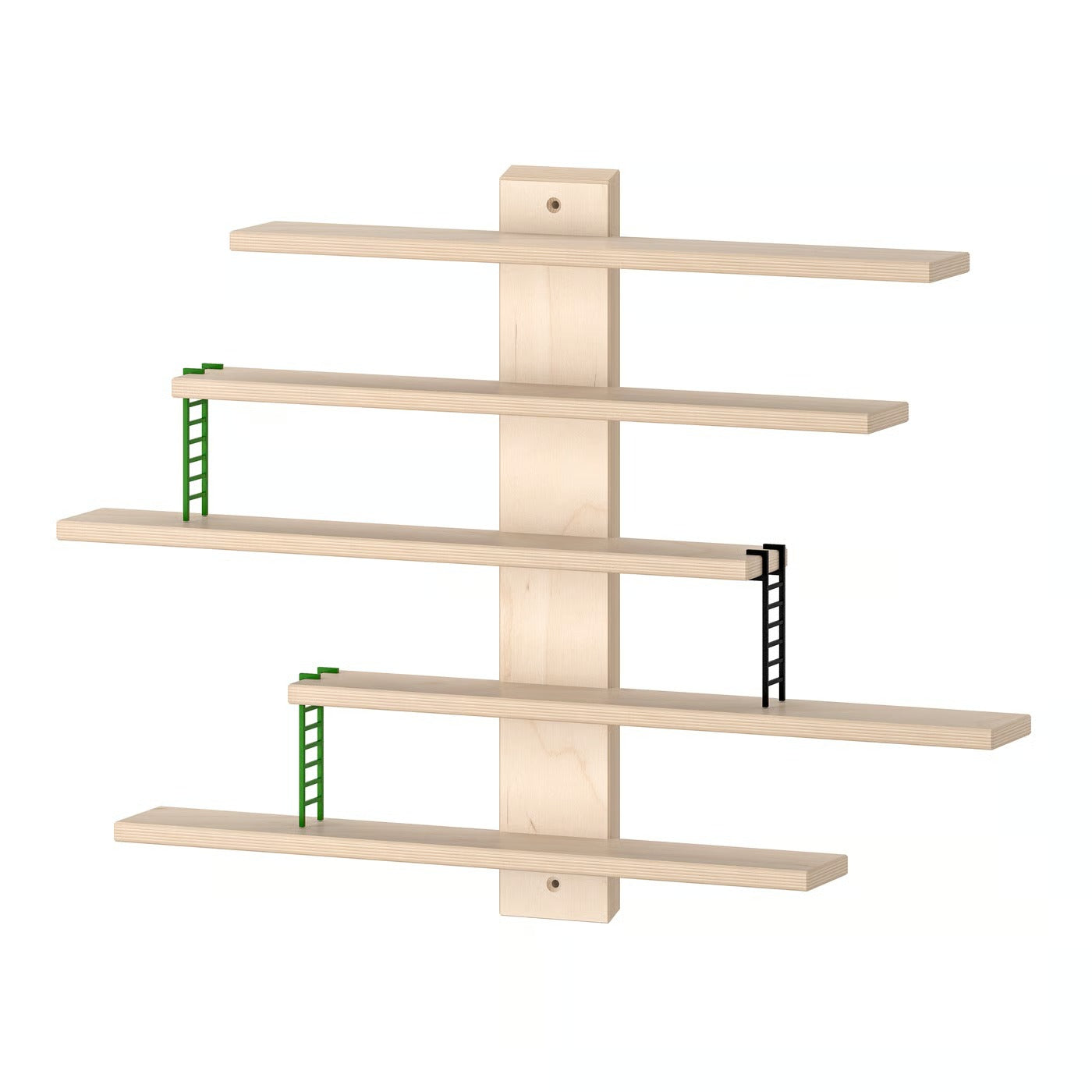 IKEA LUSTIGT Wall shelf, 37x37 cm (14 5/8x14 5/8 ")