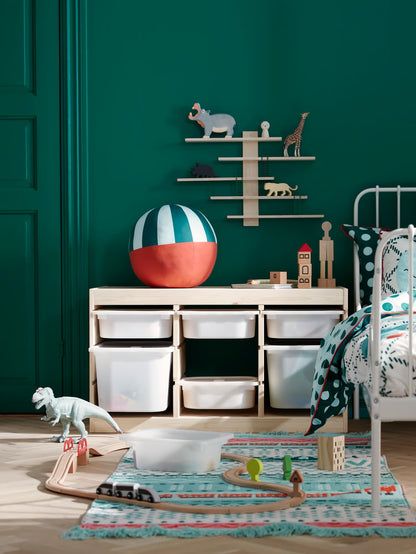 IKEA LUSTIGT Wall shelf, 37x37 cm (14 5/8x14 5/8 ")