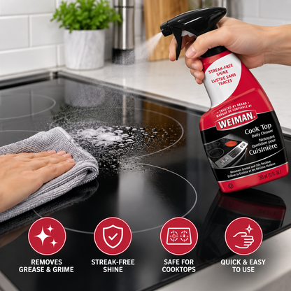 (2 Pack) Weiman Cook Top Daily Cleaner, 355 mL