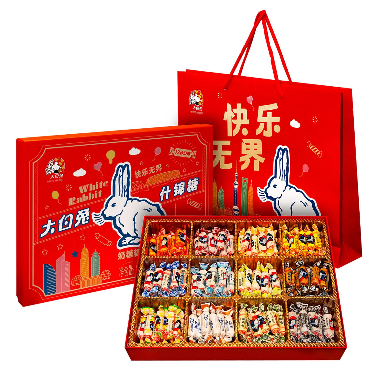 White Rabbit Assorted Candies 2 × 880 g