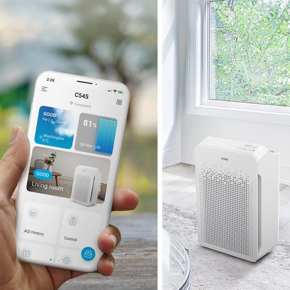Winix C545 Air Purifier with True HEPA Filter Set
