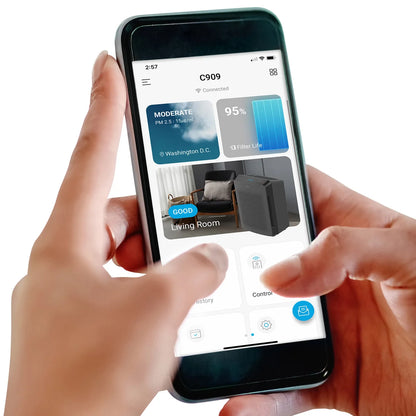 Winix C909 4-Stage Air Purifier with WIFI and PlasmaWave Technology