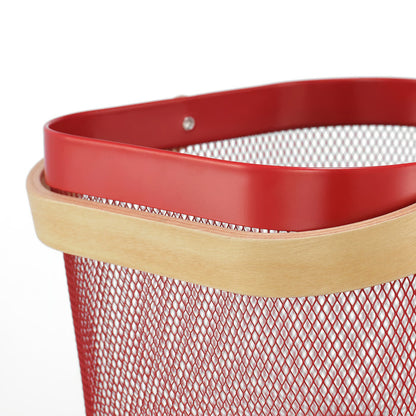 IKEA RISATORP Wire basket, bright red, 25x26x18 cm (9 ¾x10 ¼x7 ")