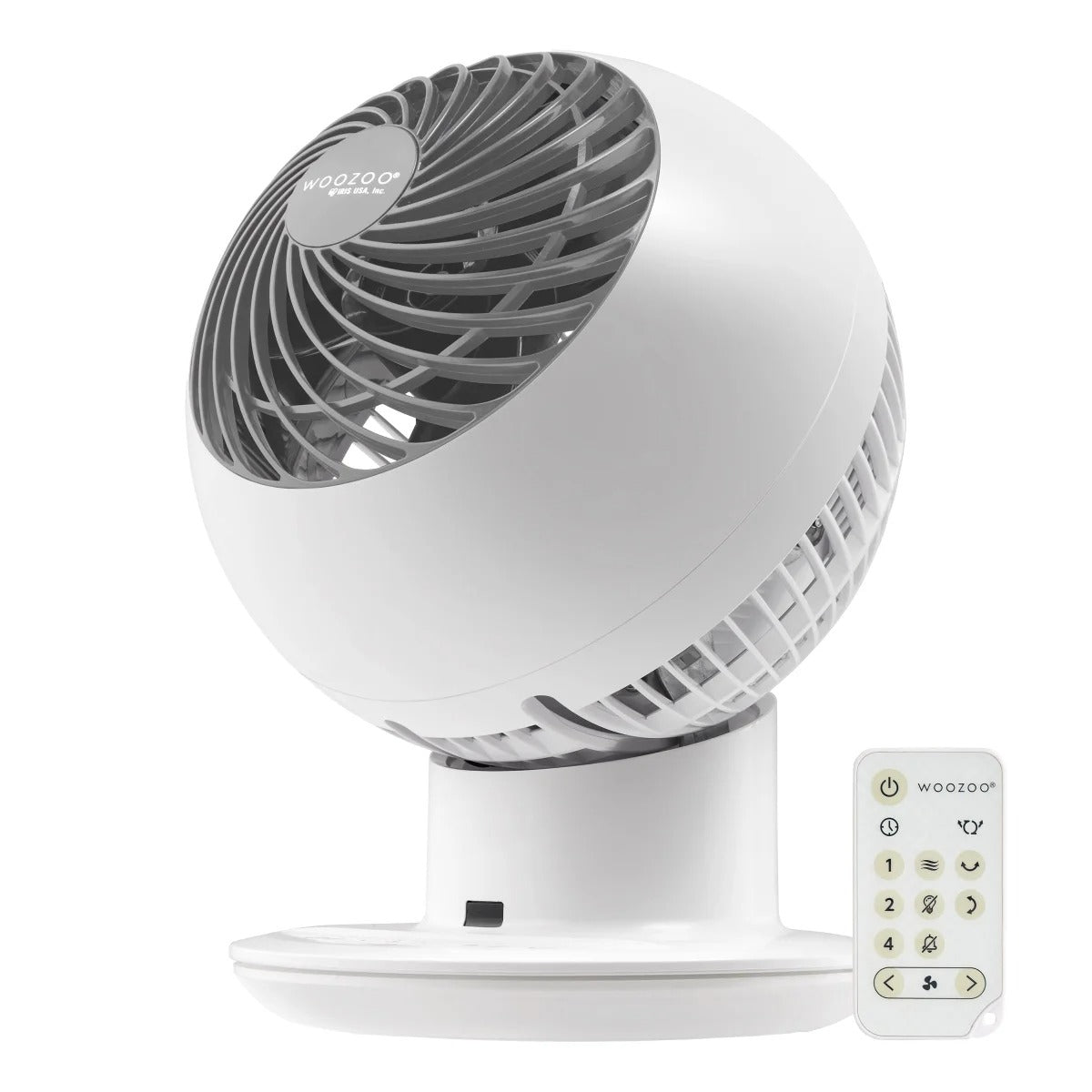 Woozoo 5-Speed Oscillating Air Circulator with Remote