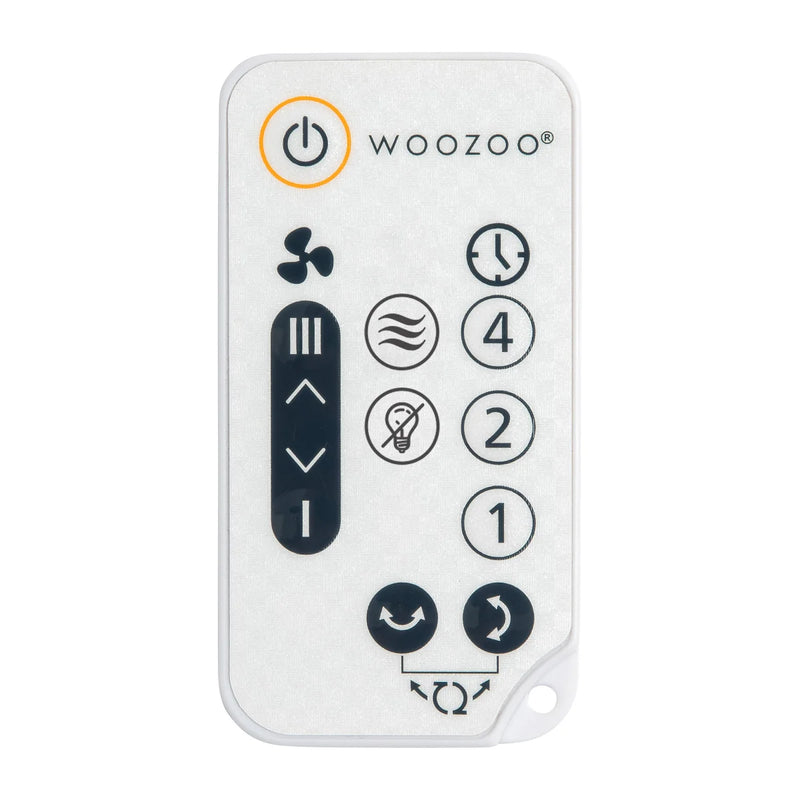 Circulateur d'air oscillant Woozoo à 5 vitesses avec télécommande