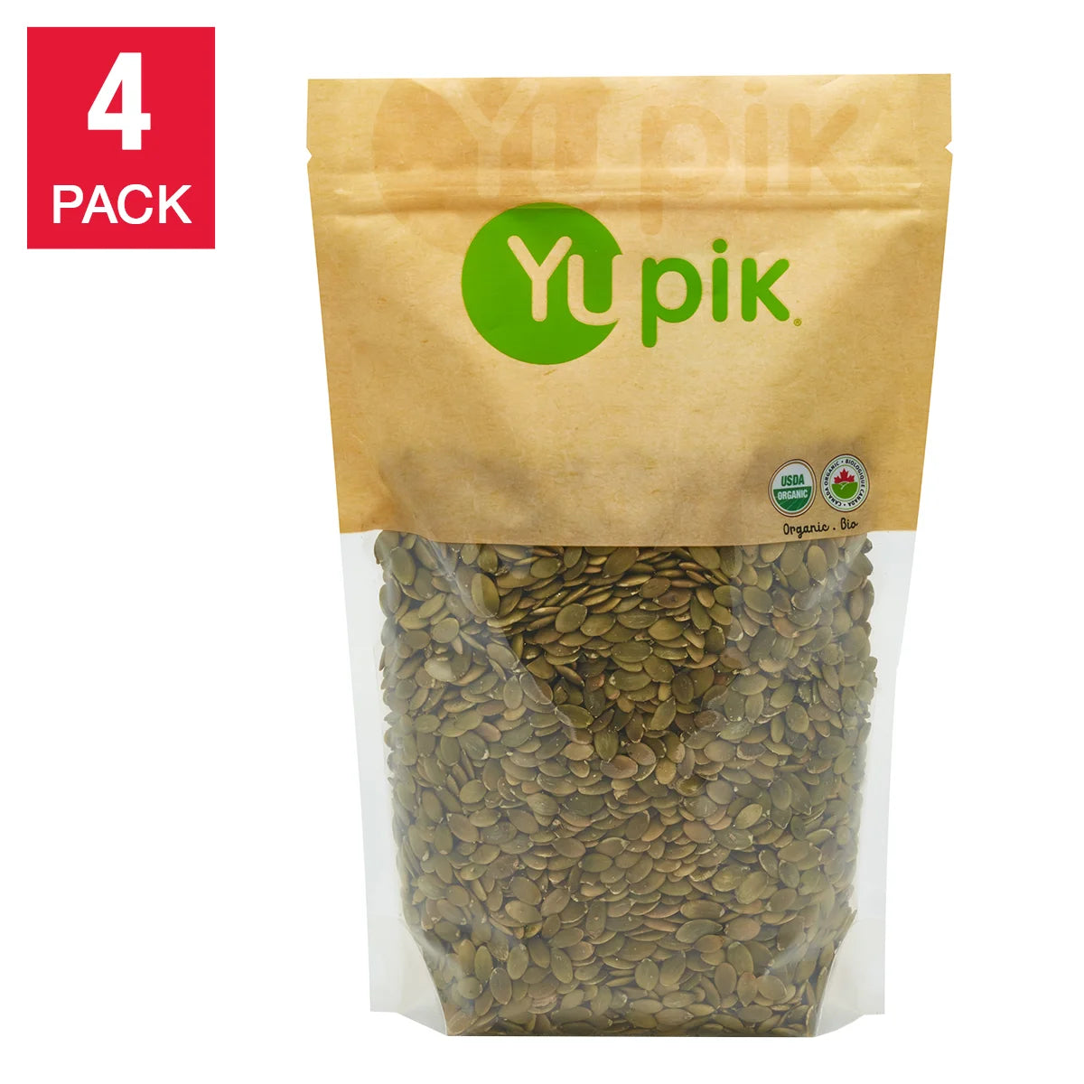 Yupik Organic Pumpkin Seeds 4 × 1 kg