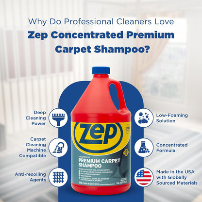 ZEP Premium Concentrated Carpet Cleaning Shampoo (3.78 L)