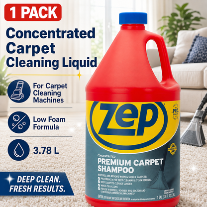 ZEP Premium Concentrated Carpet Cleaning Shampoo (3.78 L)