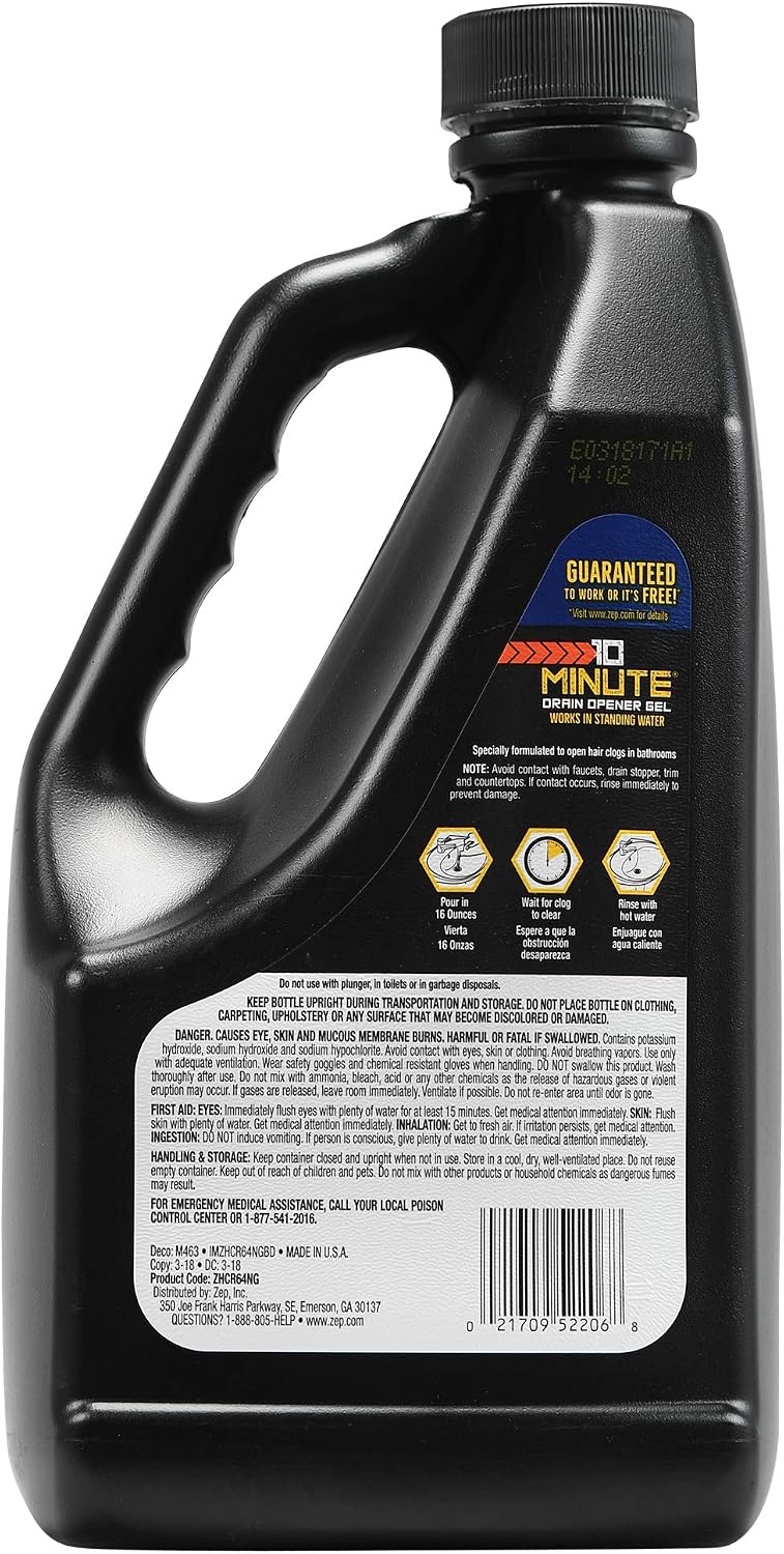 Zep 1.89 L Hair Clog Remover