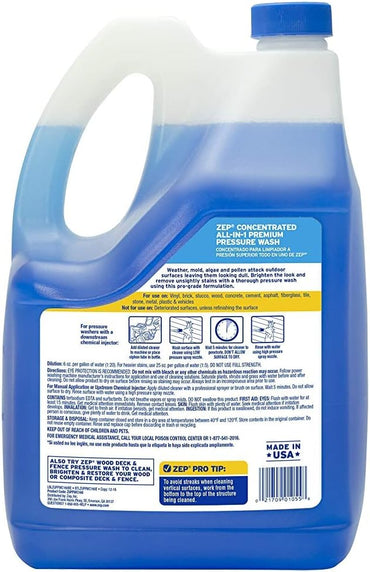 Zep All-In-One Pressure Washing Solution