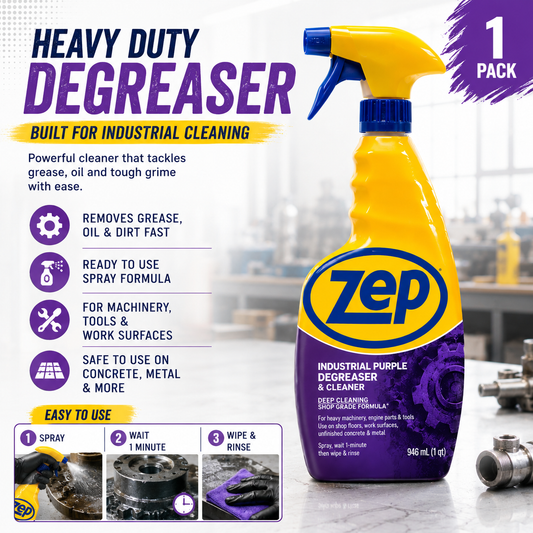 Zep Industrial Purple Degreaser & Cleaner, 946-mL