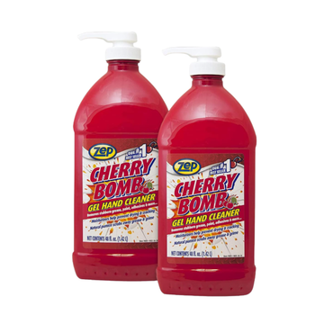 Zep Cherry Bomb Industrial Hand Cleaner with Natural Pumice & Cherry Scent – 1.419L