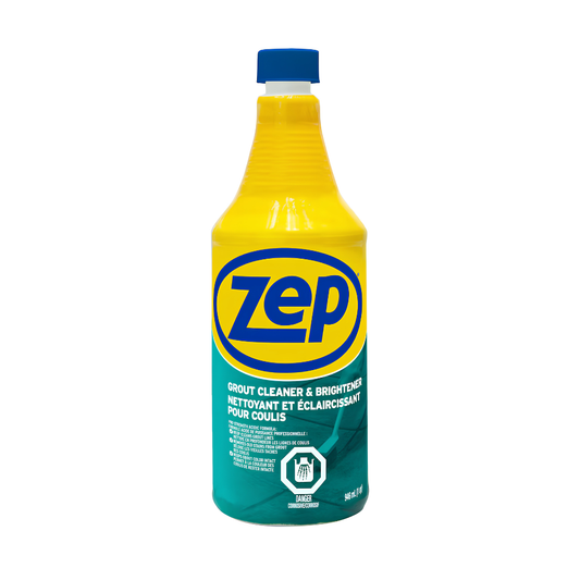 Zep Powerful Tile & Grout Cleaner for Bathrooms, Kitchens & Floors – 946mL