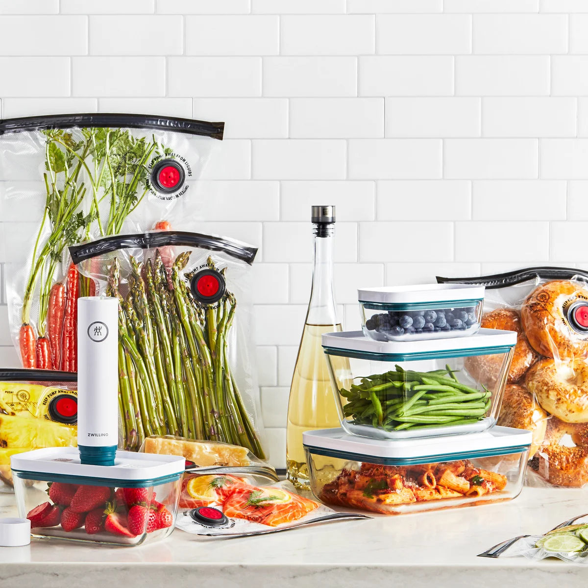 Zwilling Fresh and Save La Mer, Vacuum Food Storage Set, 16-piece