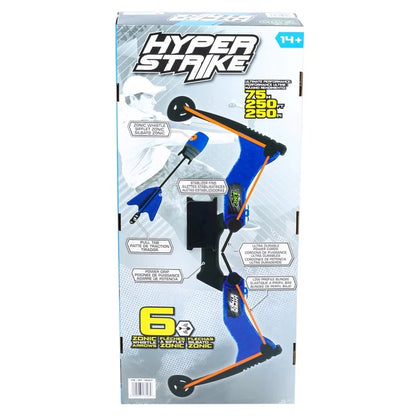 Hyper Strike Bow and Darts Outdoor Battle Set – Long-Range Whistling Arrow Blaster
