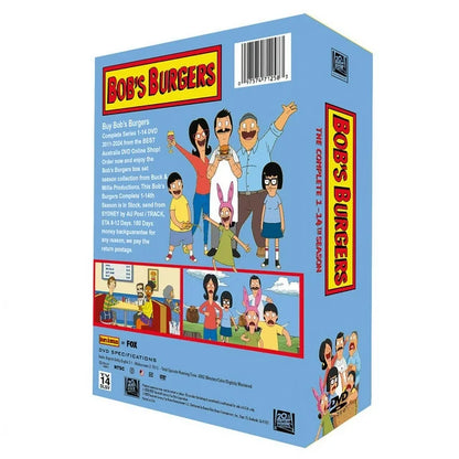 Bob's Burgers: The Complete Season 1-14 (DVD)
