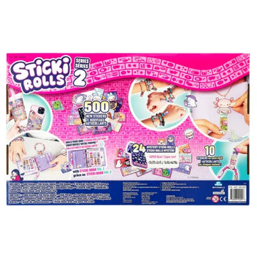 Sticki Rolls Playset Bundle - Sticker Collection & Personalization in Wearables