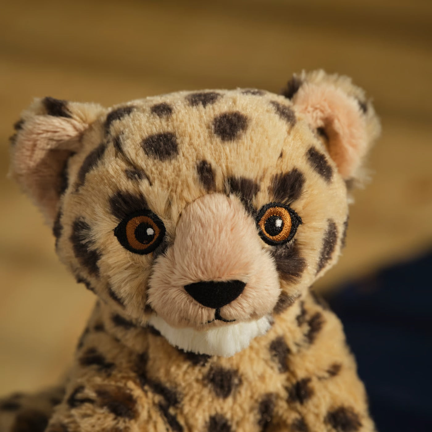 IKEA SANDLÖPARE Soft toy, cheetah cub/beige, 24 cm (9 ½ ")
