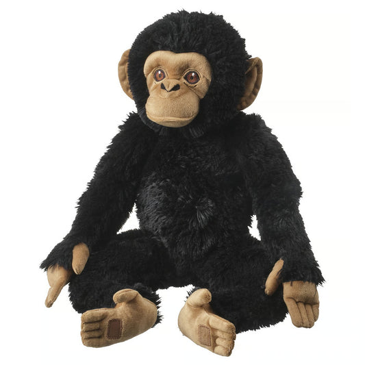 IKEA SANDLÖPARE Soft toy, chimpanzee/black, 32 cm (12 ½ ")