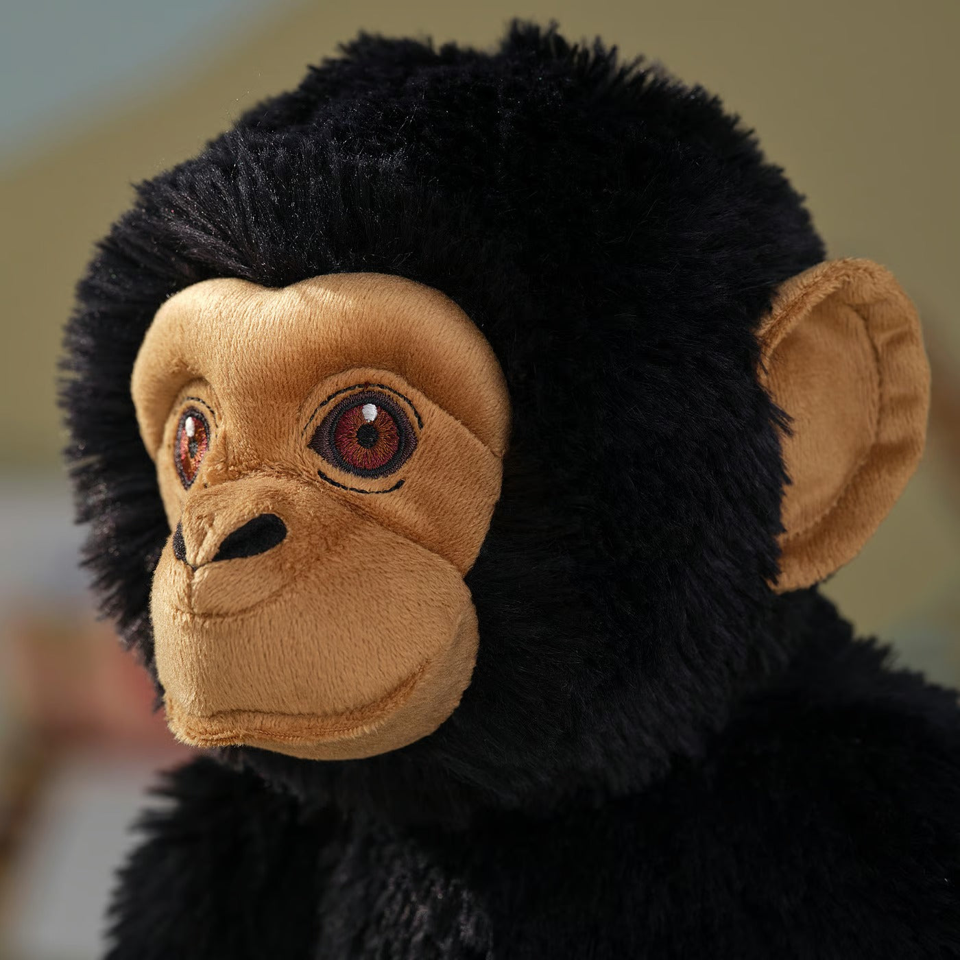 IKEA SANDLÖPARE Soft toy, chimpanzee/black, 32 cm (12 ½ ")