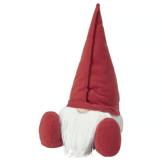 IKEA VINTERFINT Sitting Santa Claus Christmas Decoration, Red, 30 cm, Soft Plush Santa Figurine, Festive Holiday Shelf Decoration, Christmas Tabletop Ornament for Living Room, Bedroom & Home Décor