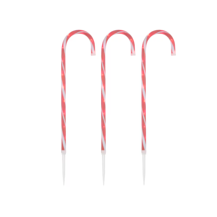 28in LED Twinkling Candy Canes - 6 Pack