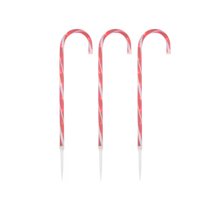28in LED Twinkling Candy Canes - 6 Pack