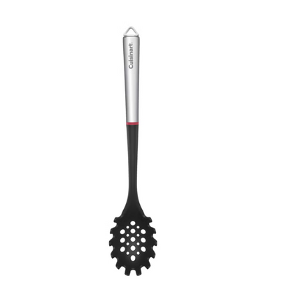 Cuisinart FusionPro 7-Piece Kitchen Utensil Set, Stainless Steel Handles & Nylon Heads, Cooking Tool Set with Spatulas, Serving Spoons, Pasta Server, 30.48 cm (12 in) Tongs & Whisk, Dishwasher Safe Kitchen Accessories for Home Cooking